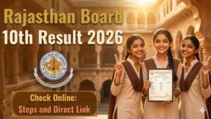 Rajasthan Board 10th Result 2026