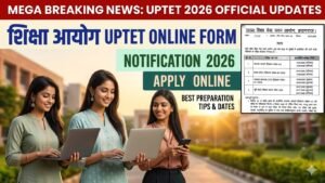 UPTET Online Form 2026