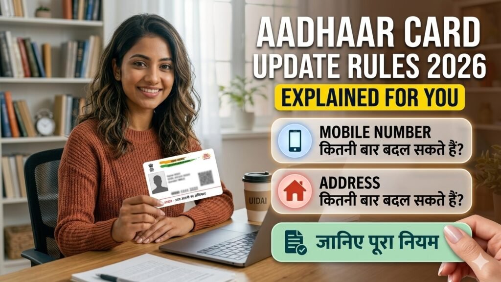 Aadhaar Card Update Rules 2026