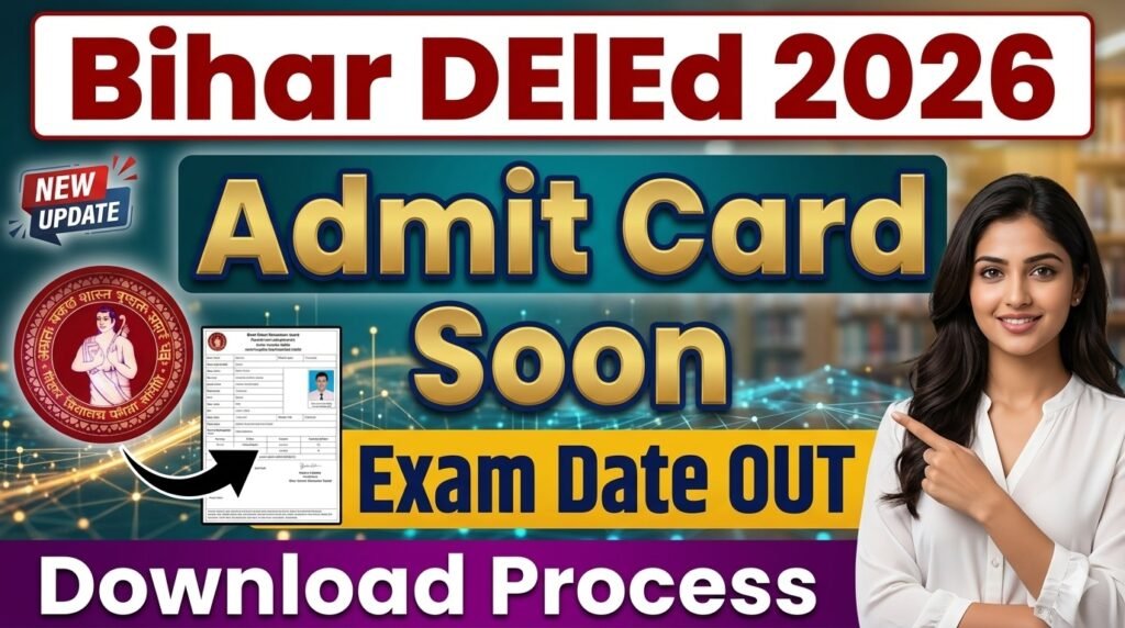 Bihar DElEd Admit Card 2026