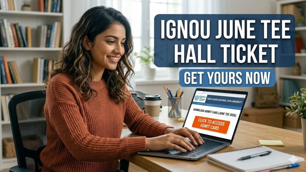 IGNOU Hall Ticket June 2026 Out