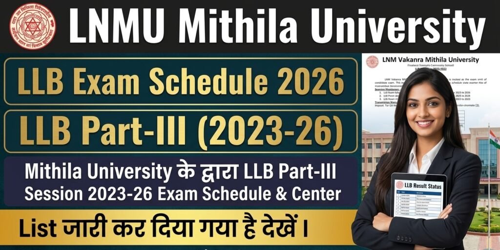 LNMU LL.B. Part-III Practical