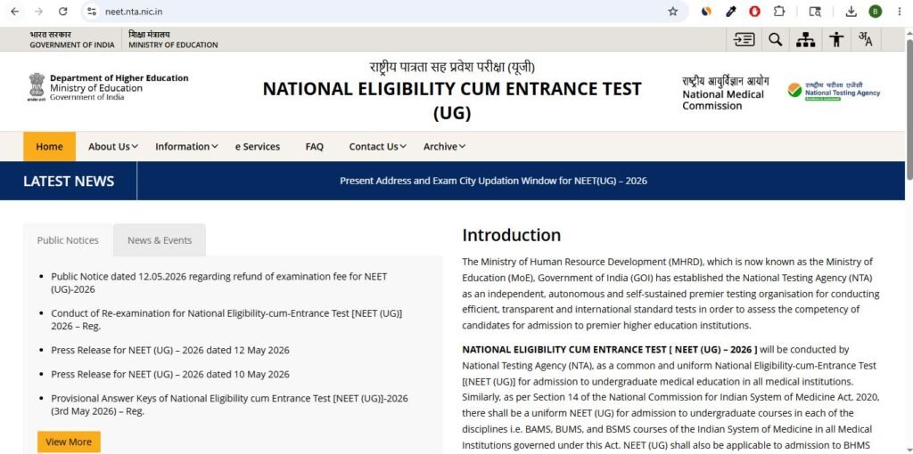 NEET UG Fee Refund 2026