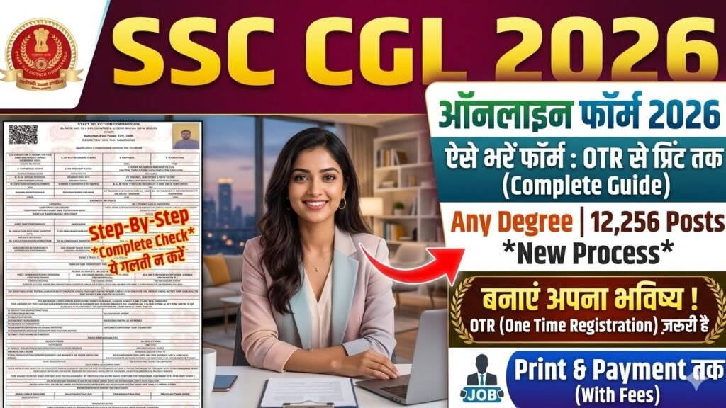 SSC CGL Form Fill Up 2026